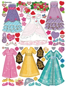 Minimiki - Stickers - Mariées du monde