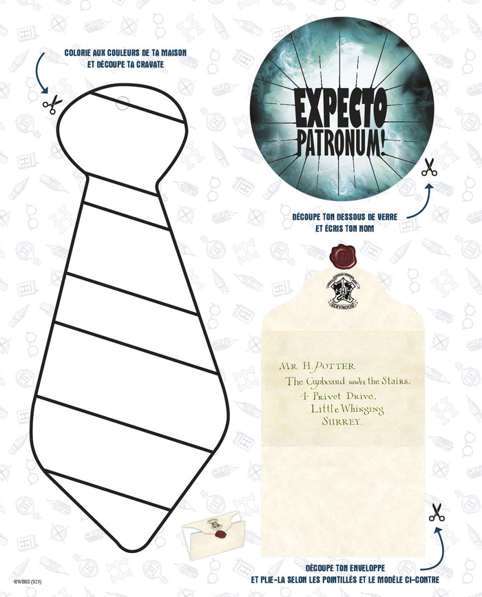 Harry Potter - Ma pochette d'anniversaire - Des activités et des cadeaux