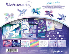 Licornes de rêve - Carnet créatif - Magie des étoiles édition 2023