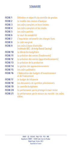 Le petit Contrôle de gestion 2023