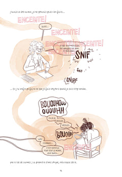 Pregnancy comic journal