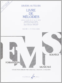Livre de mélodies Volume 1