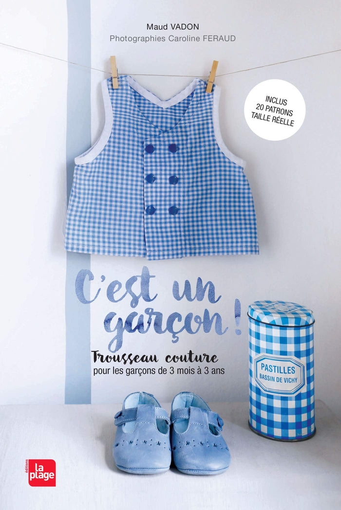 C'est un garçon ! Trousseau couture pour les garçons de 3 mois à 3 ans