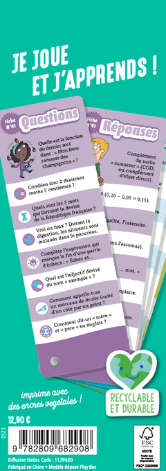Les incollables - Tout le programme du CM2 - 10/11 ans
