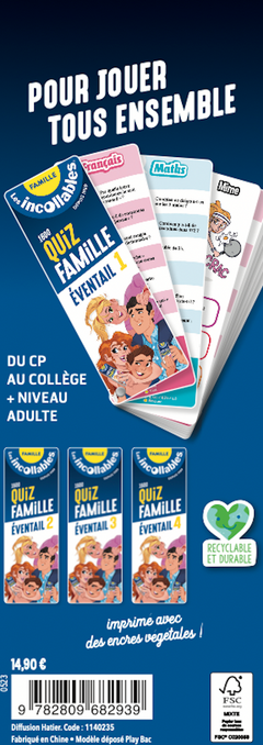 Les incollables - Quiz famille