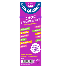 Les incollables - 200 quiz pour réviser - Du CP au CE1 6/7 ans