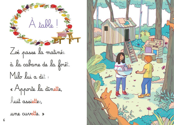 Montessori premières lectures - 3 histoires sur la nature