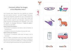 Montessori premières lectures - 3 histoires sur la nature