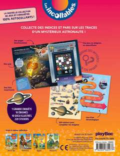 Les Incollables - Mission Espace - Mes énigmes en stickers