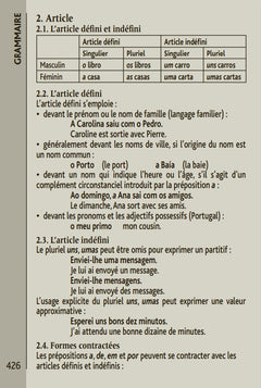 Dictionnaire mini portugais