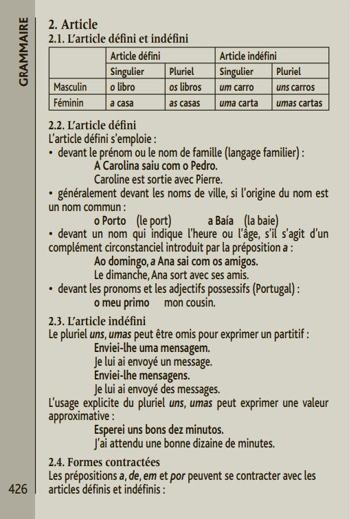 Dictionnaire mini portugais