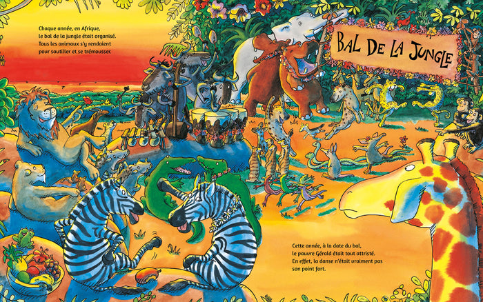 Même les girafes dansent !