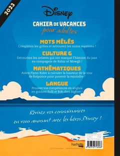 Cahier de vacances Disney 2023