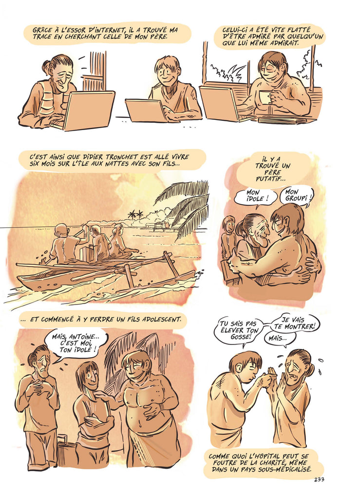 Sur la tête de mon père