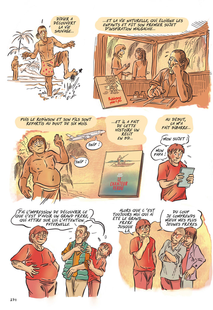 Sur la tête de mon père