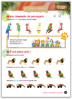 Mon cahier de vacances UNE SAISON AU ZOO Grande Section -CP