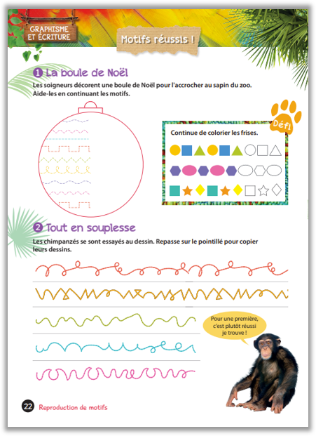 Mon cahier de vacances UNE SAISON AU ZOO Grande Section -CP