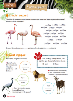 Cahier de vacances UNE SAISON AU ZOO CE1-CE2