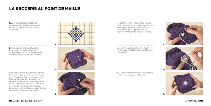 La bible des carrés en tricot