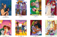 Coloriages mystères Disney - Love Stories