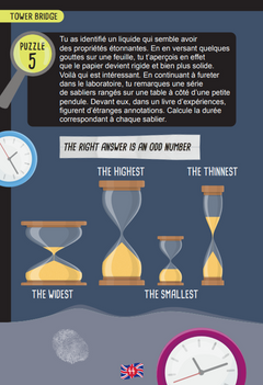 Escape book des petits génies in english de la 6e à la 5e