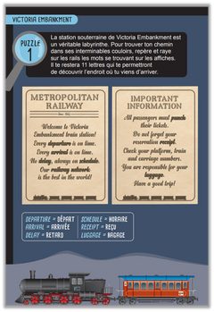 Escape book des petits génies in english de la 5e à la 4e