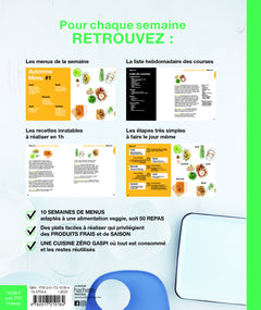 En 1h je cuisine mes lunch box veggie pour toute la semaine