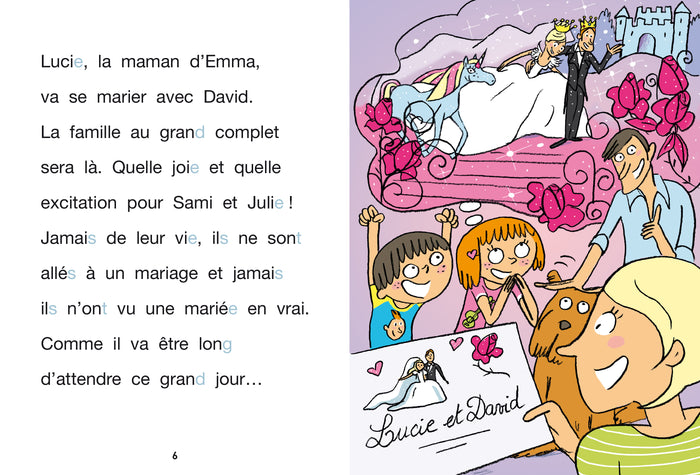 Sami et Julie CP Niveau 3 Le mariage