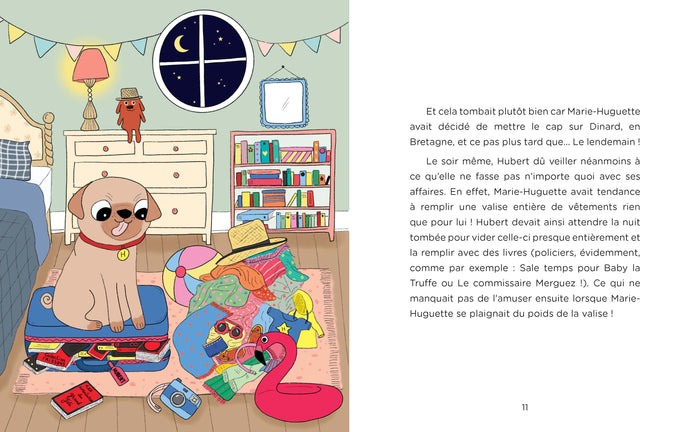 Hubert chien-chien à sa mémère - En quête de vacances