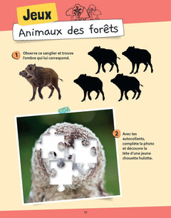 Je sais reconnaître les animaux sauvages