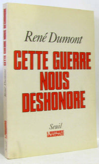 Cette guerre nous déshonore. Quel nouvel ordre mondial ?
