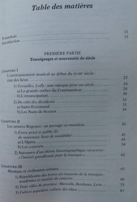 La musique dans la ville de Lully à Rameau