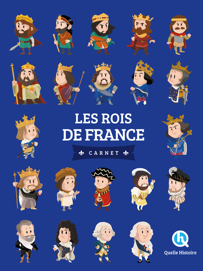 Les rois de France - Carnet