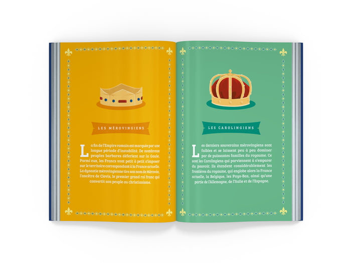 Les rois de France - Carnet