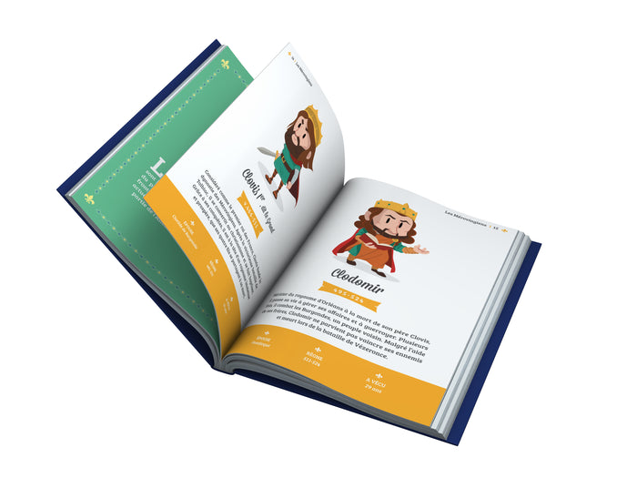 Les rois de France - Carnet