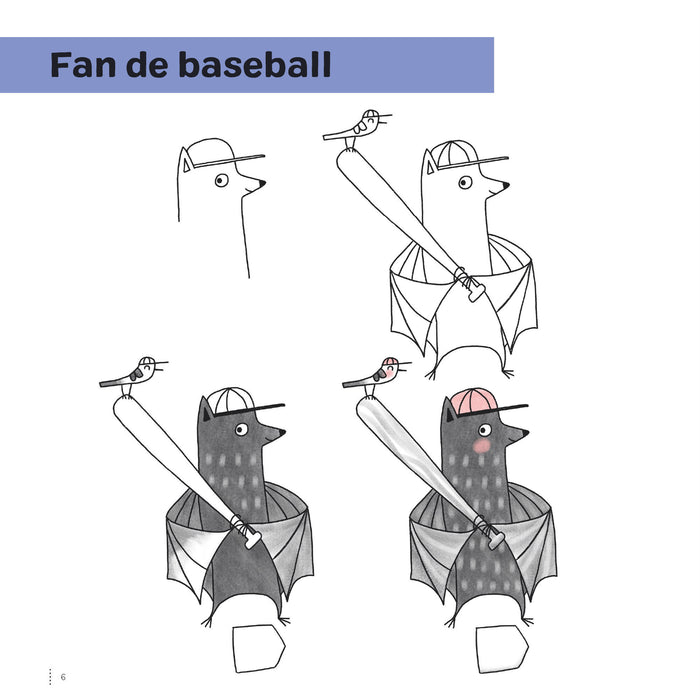 Dessins pour s'amuser en 5 étapes