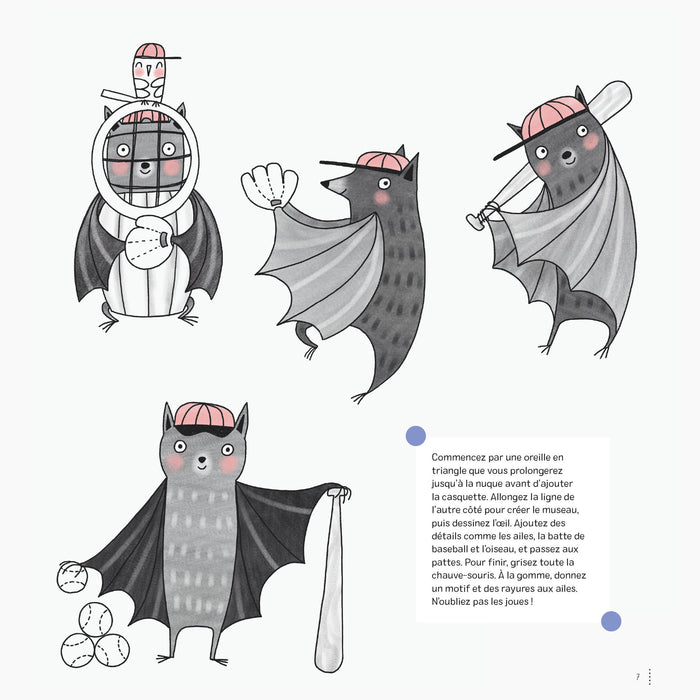 Dessins pour s'amuser en 5 étapes