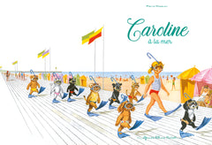 Caroline à la mer
