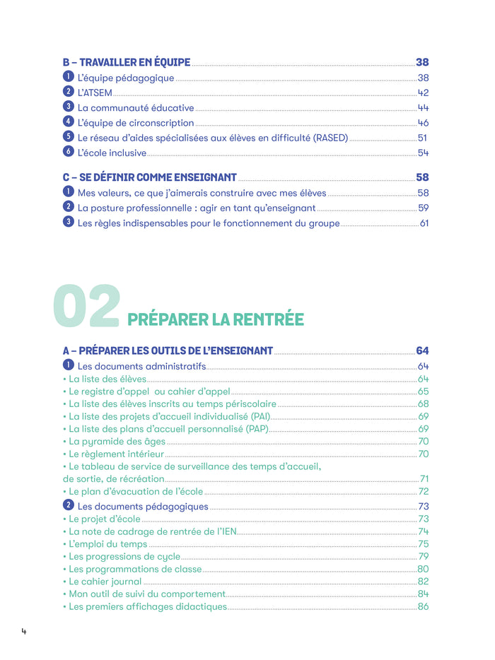 Enseigner au quotidien - Prendre sa première classe en main