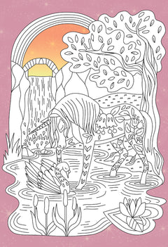 Coloriages au pays des licornes