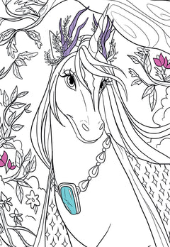 Coloriages au pays des licornes