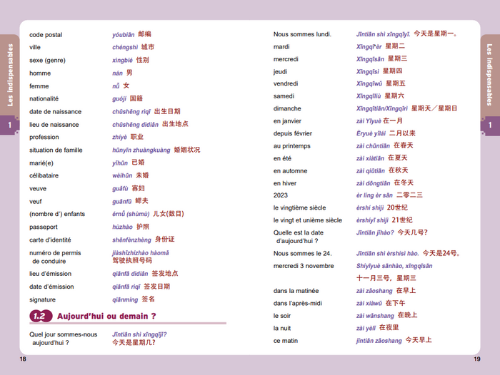 Guide de conversation chinois en manga