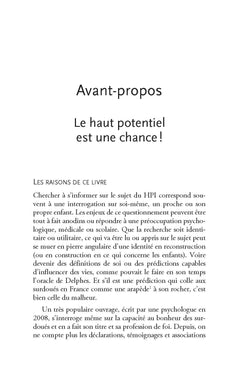 Surdoué, et après?