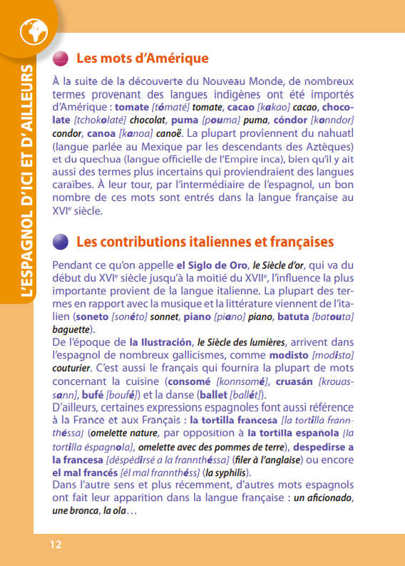 Guide de conversation espagnol