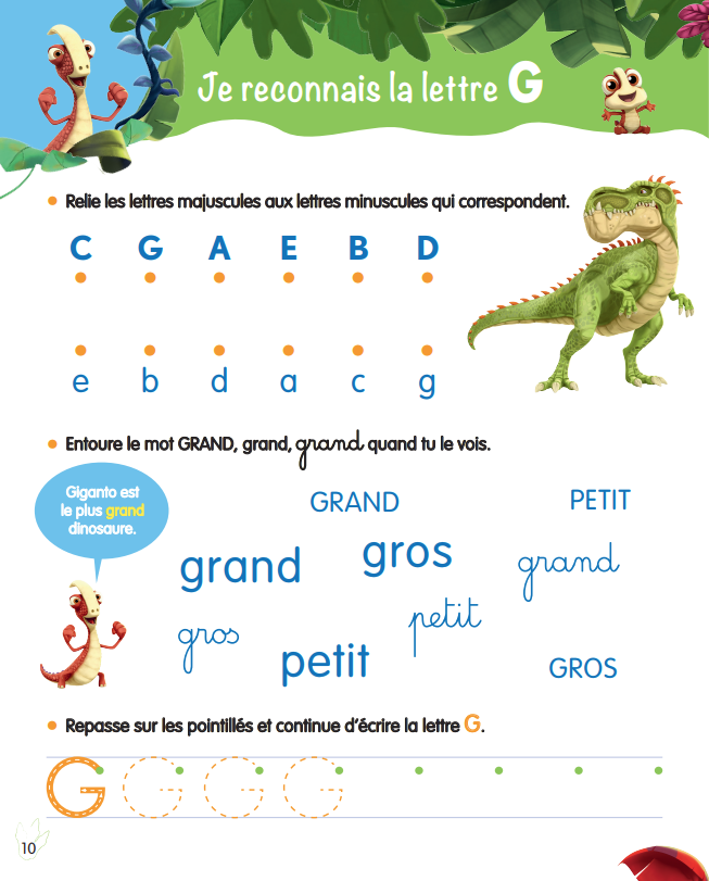 J'apprends les lettres - GS