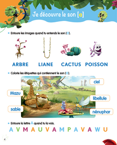 Gigantosaurus Je découvre les sons - GS/CP