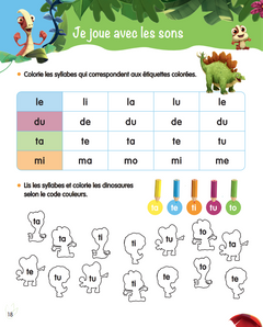 Gigantosaurus Je découvre les sons - GS/CP