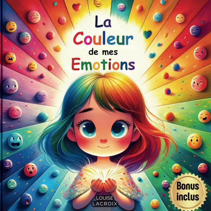La Couleur de Mes Emotions: Des histoires originales pour appente à maîtriser les émotions - Un livre tout en belles illustrations pour les filles