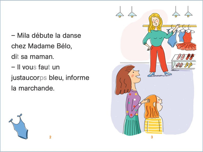 Regarde je lis! Une histoire à lire tout seul - Mila danseuse Niv2