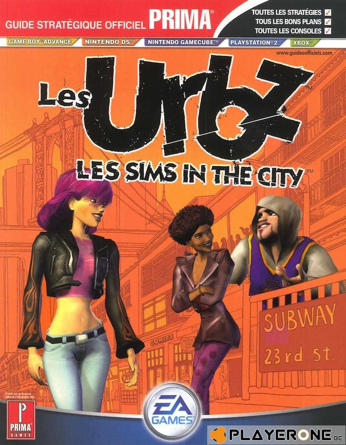 The Urbz : Sims in the city, le guide de jeu - PS2, Xbox, GameCube, PC